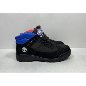 Timberland NBA x Field Boot Philadelphia 76ers Men’s Size 9.5 Black Nubuck